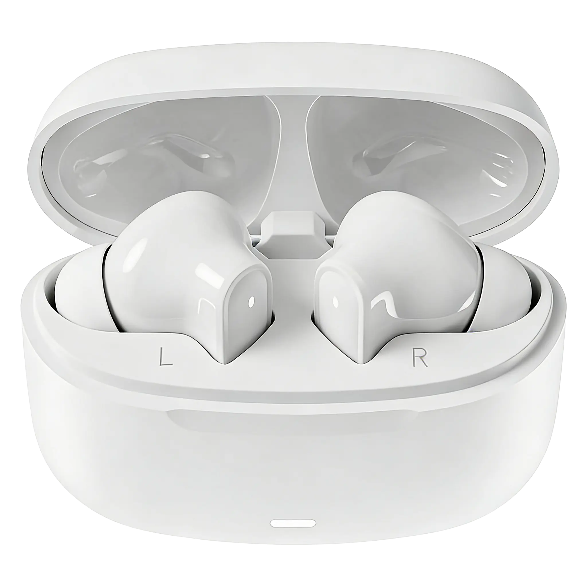 Trådlösa in-ear hörlurar Vit