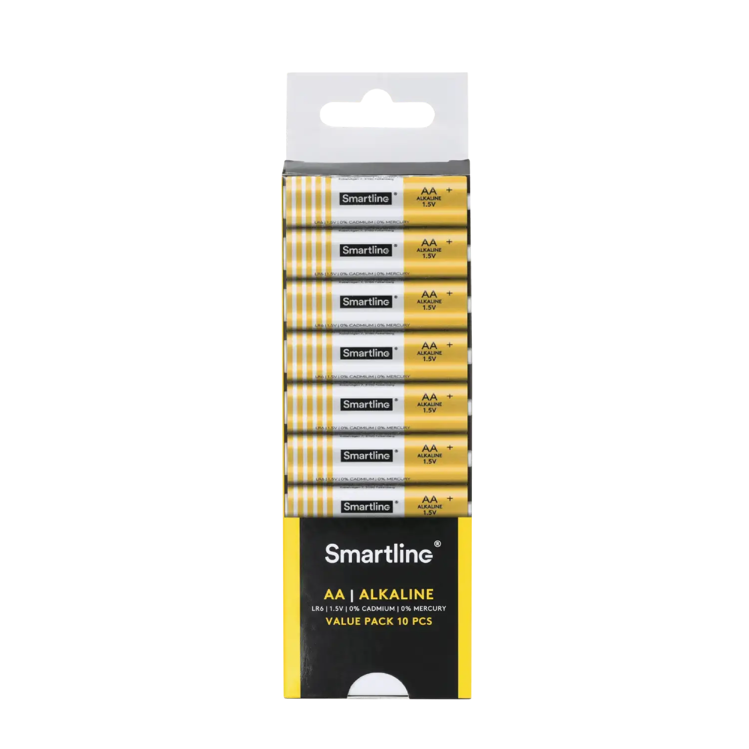 Alkaline AA batteri LR6 (10-pack)