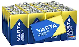 Longlife Power 9V-batteri (20-pack)