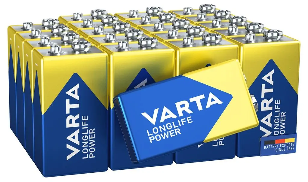 Longlife Power 9V-paristo (20-pack)