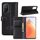 Ægte Læderetui Xiaomi Mi 10T/10T Pro Sort