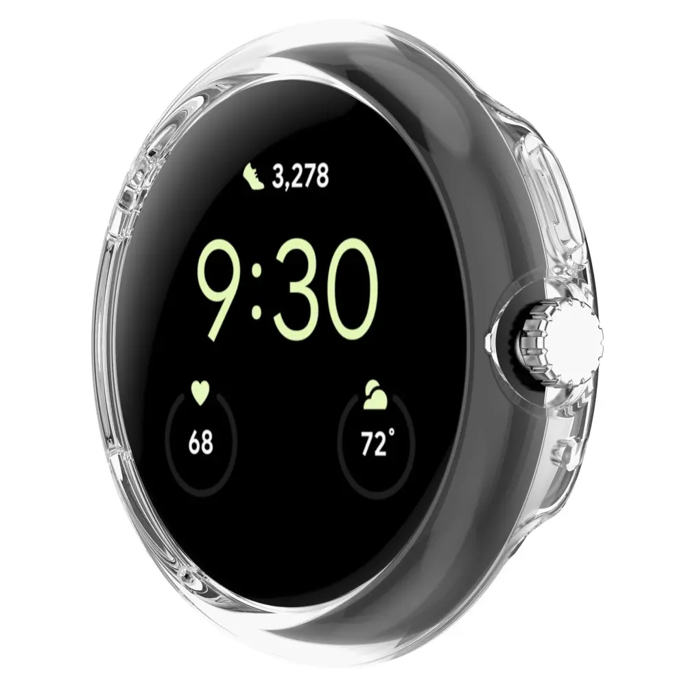 Hårdskal Google Pixel Watch 3 45mm Genomskinlig