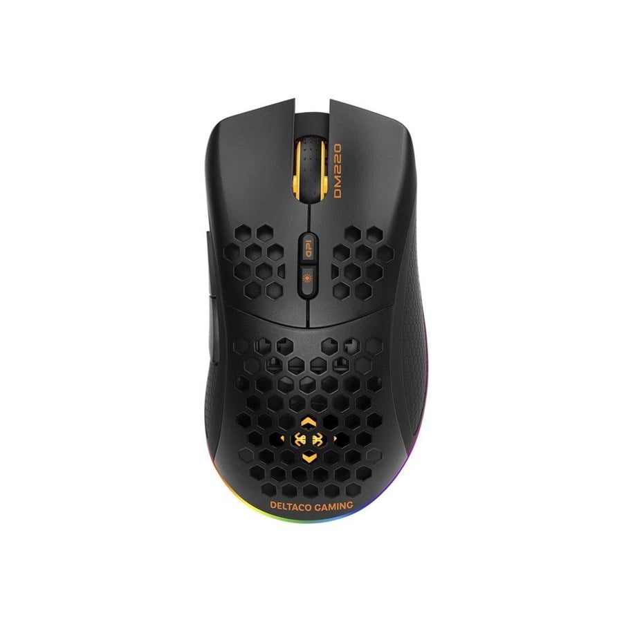 Trådlös RGB ultralätt gamingmus 4.800dpi DM220