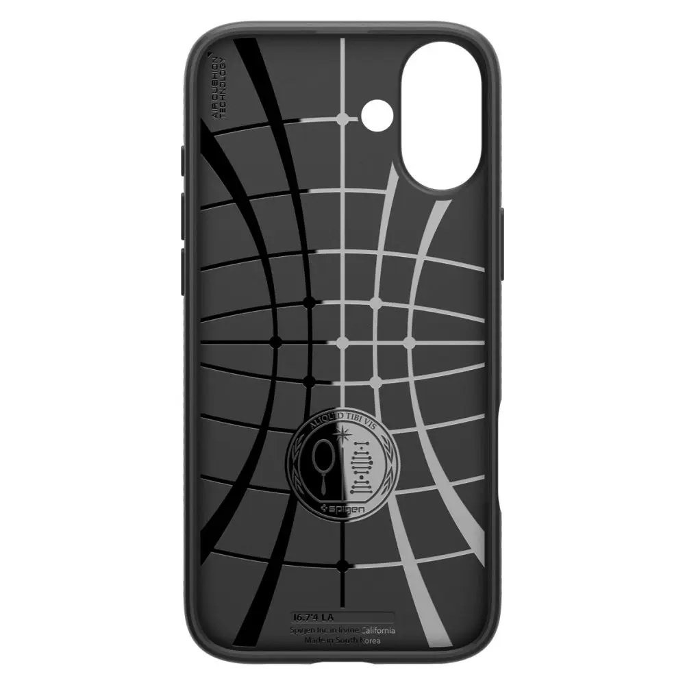 iPhone 16 Case Liquid Air Matte Black