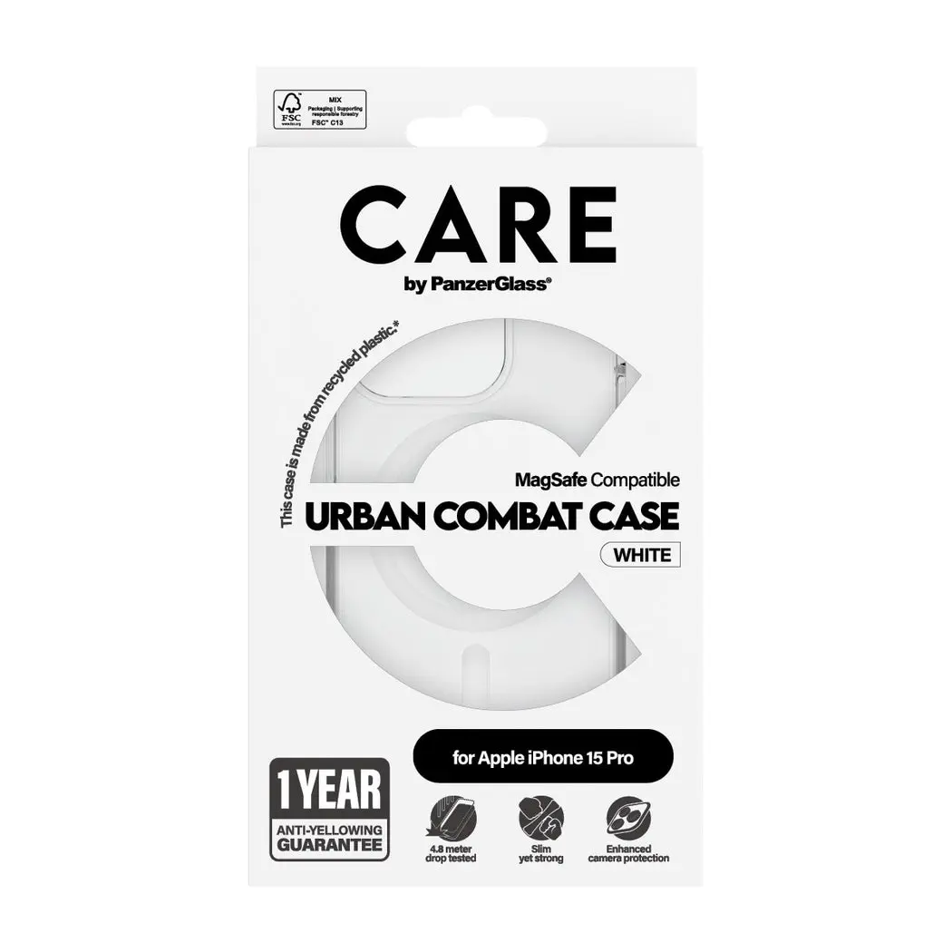iPhone 15 Pro Urban Combat Case MagSafe transparent