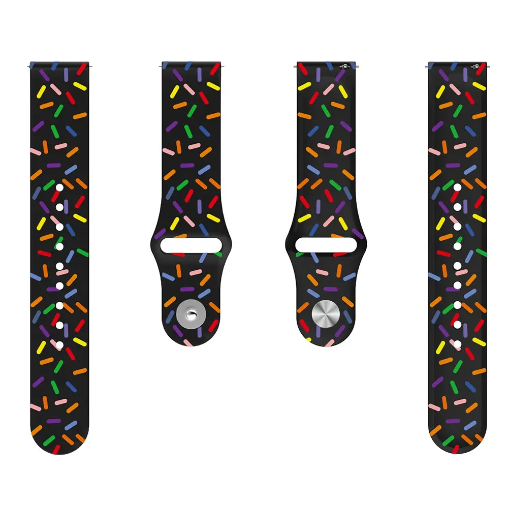 Silikonarmband Garmin Venu 3 Svart strössel