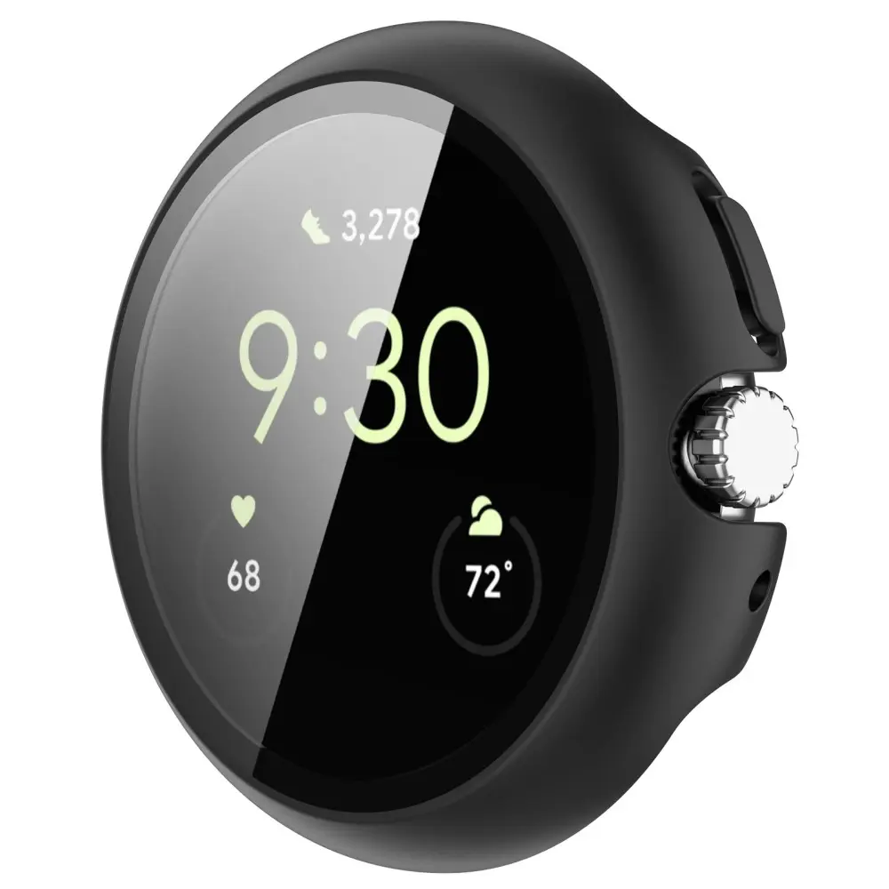 Full Cover Case Google Pixel Watch 2 Svart
