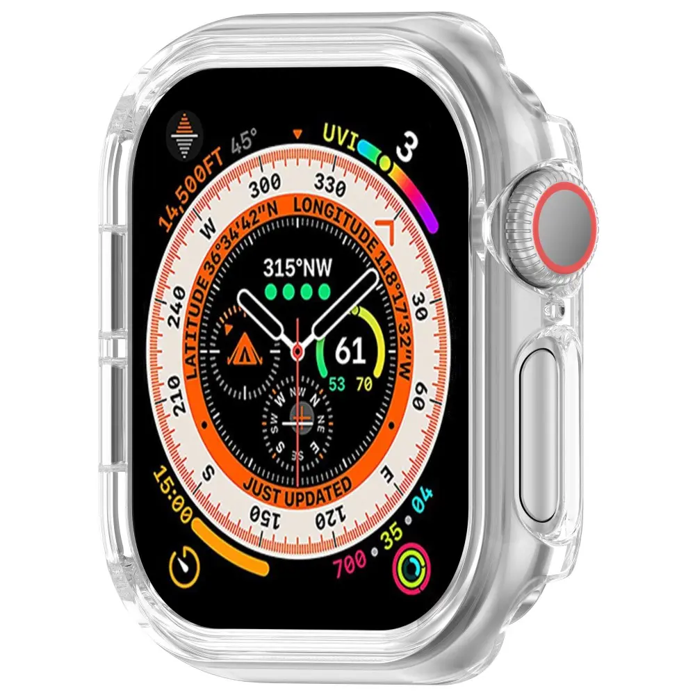 Hårdskal Apple Watch Series 11 46mm Genomskinlig