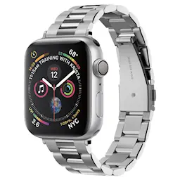 Apple Watch 41mm Series 7 Armband Modern Fit Silver