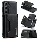 Magnetic Card Slot Case Samsung Galaxy S25 FE Musta