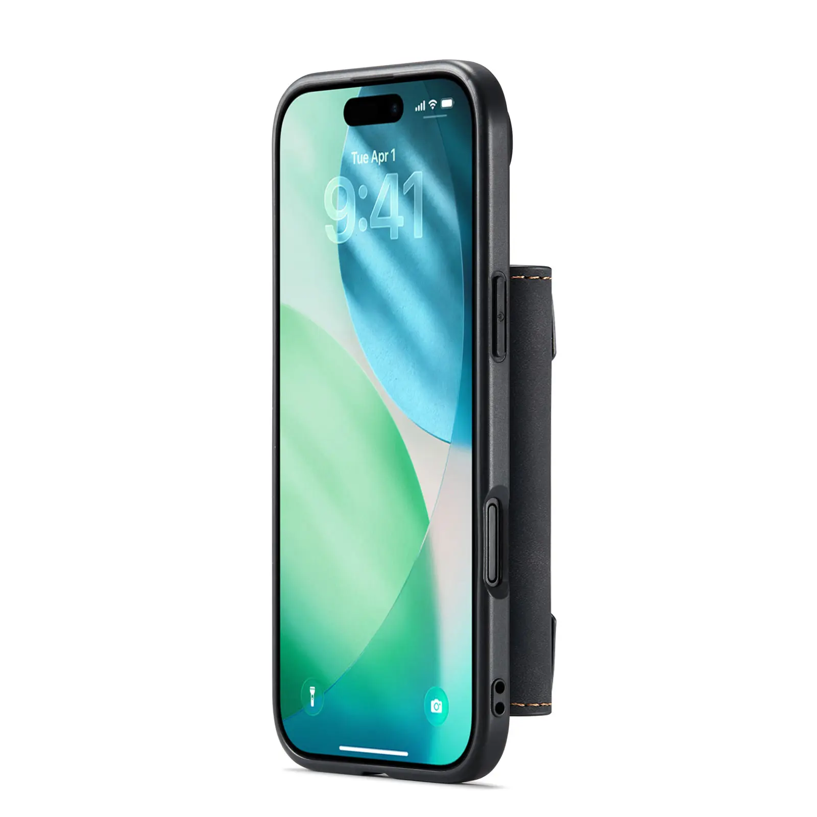 Magnetic Card Slot Case iPhone Air Svart