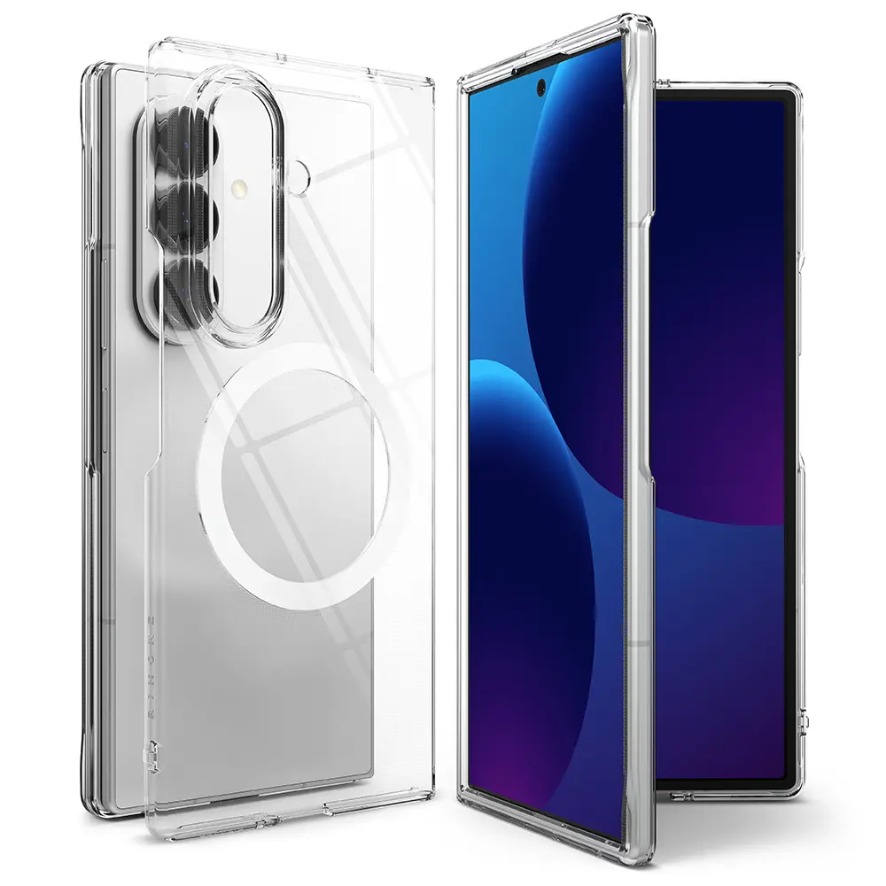 Slim Magnetic Case Samsung Galaxy Z Fold 8 Ultra Clear