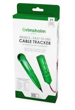 Kabelspor for robotgressklippere