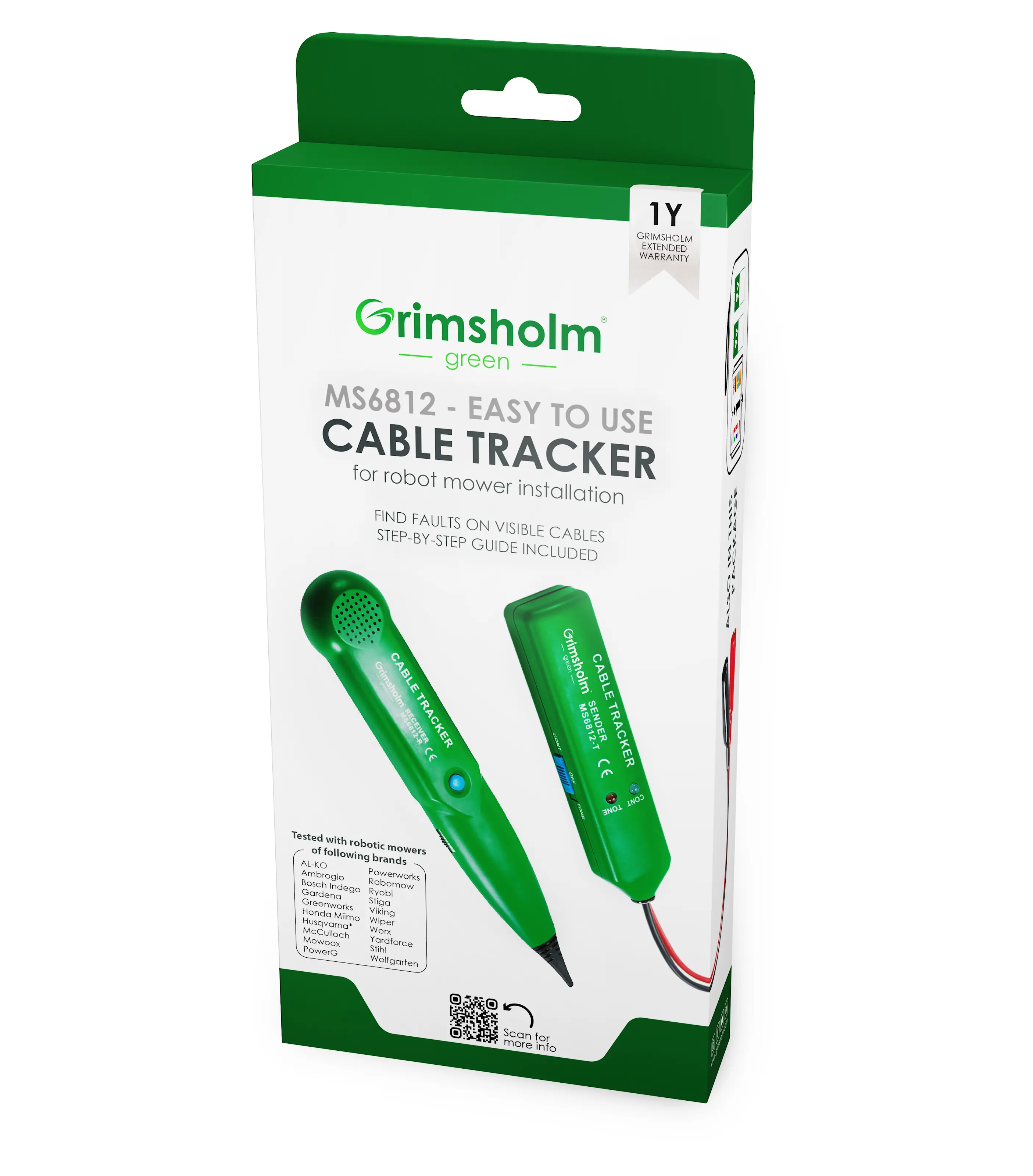 Kabel tracker til robotplæneklippere