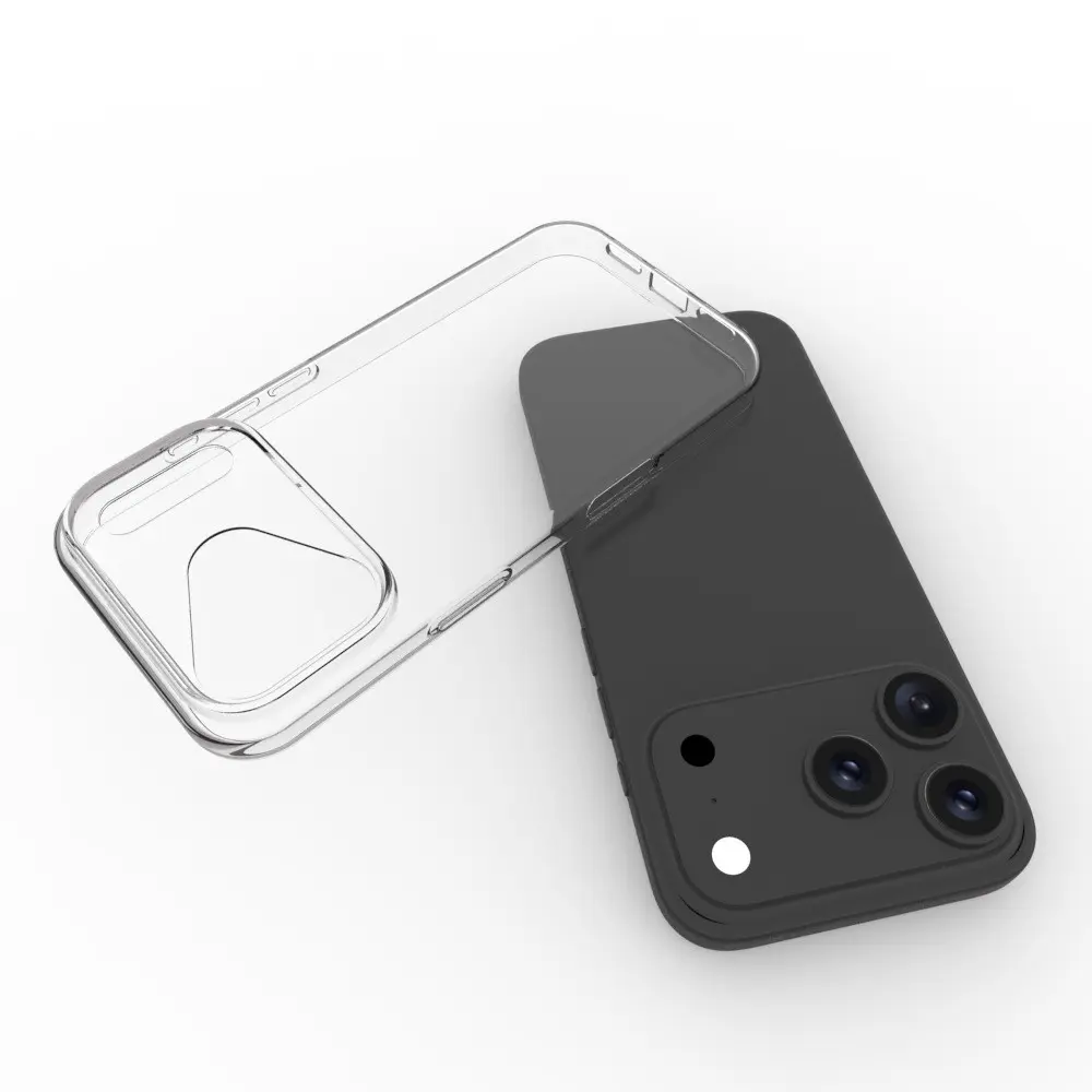 TPU Case iPhone 17 Pro Genomskinlig