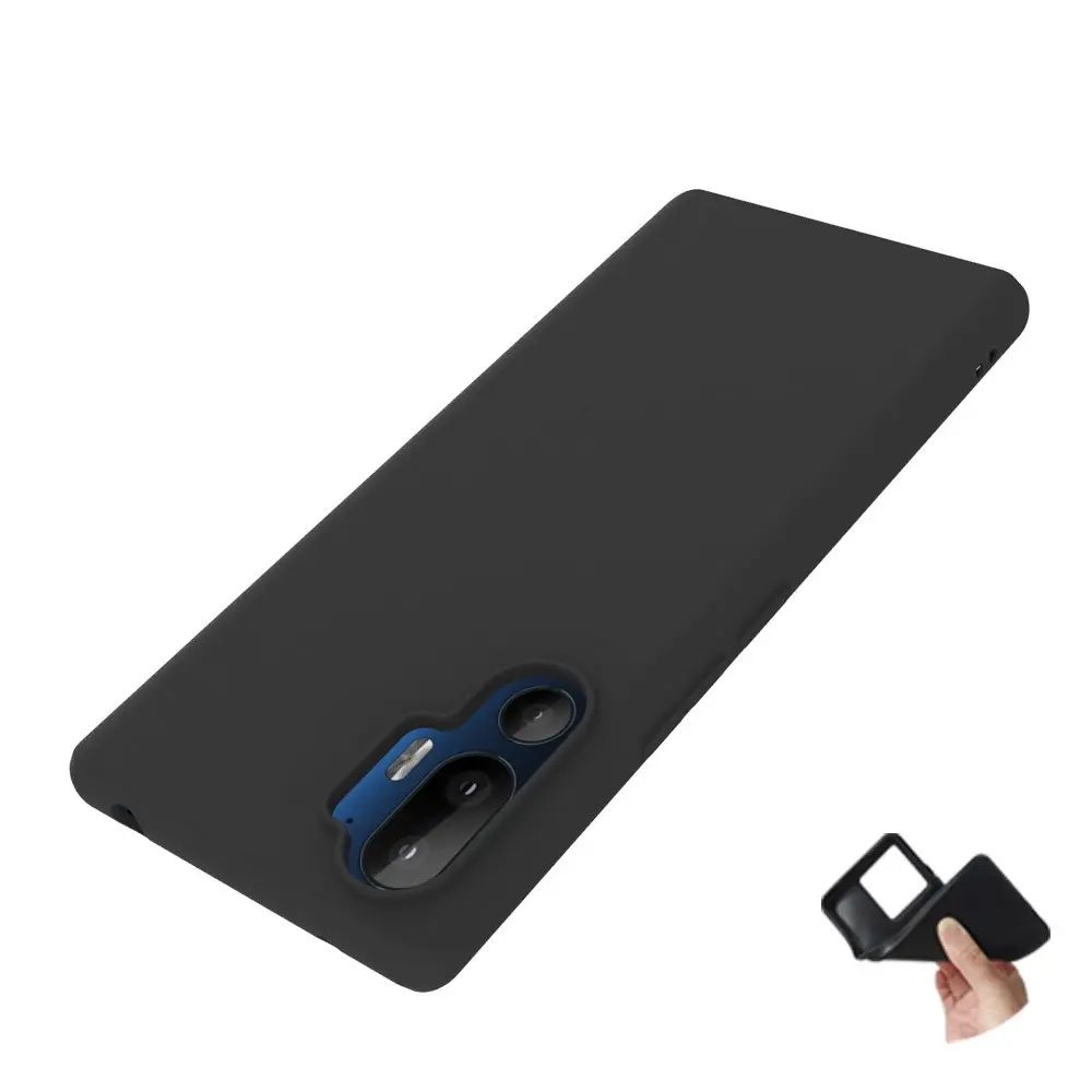 Stöttåligt Skal TPU HTC U24 Pro Svart