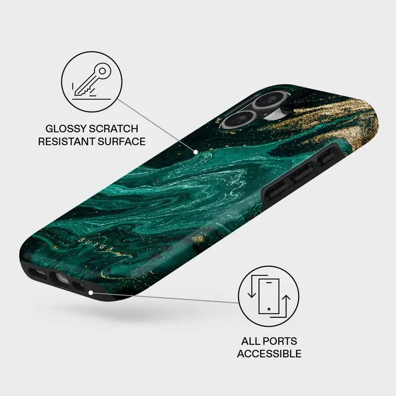 Tough MagSafe Case iPhone 17 Emerald Pool