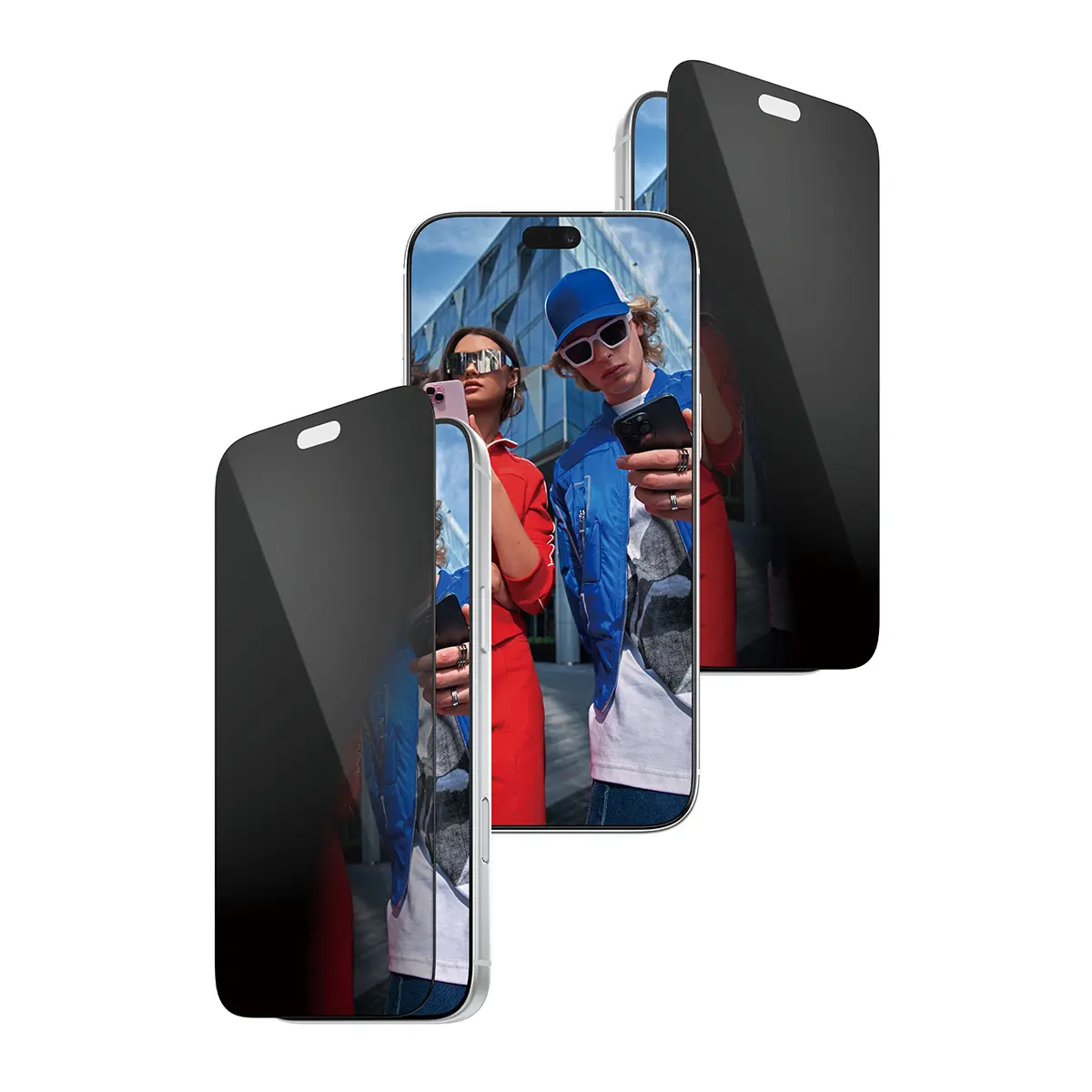 iPhone 18 Pro Max Privacy skærmbeskytter med installationsramme - Ultra Wide Fit