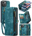 Multi-slot Mobiltaske iPhone 14 Blå