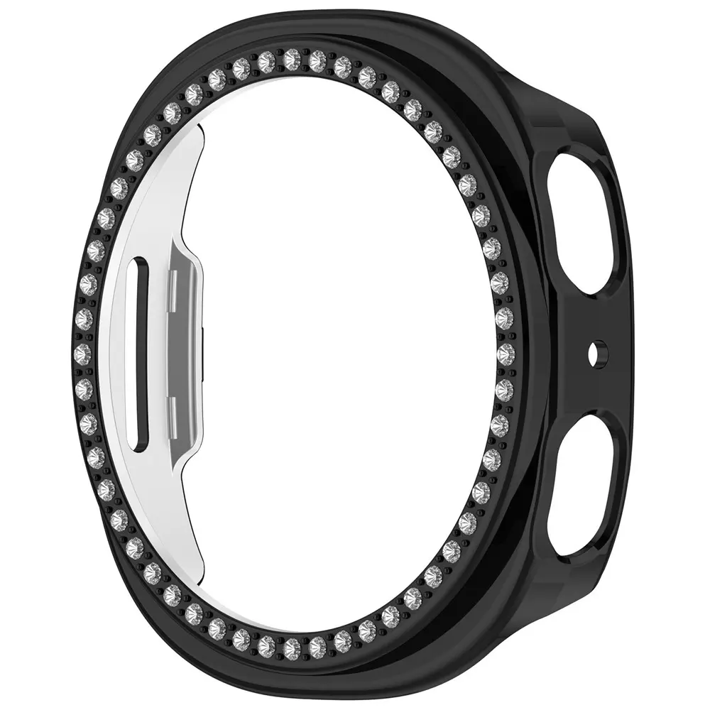 Rhinestone Skal Samsung Galaxy Watch 8 40mm Svart