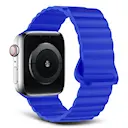 Silicone Traction Loop Strap Apple Watch 41mm Series 9 Galactic Blue