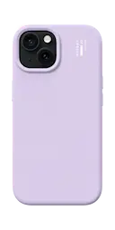 iPhone 15 MagSafe-silikonisuojakuori, Lavender Milk