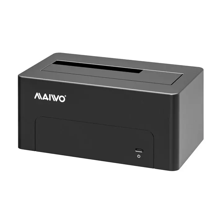 HDD/SSD dockingstation USB 10Gbps, Sort