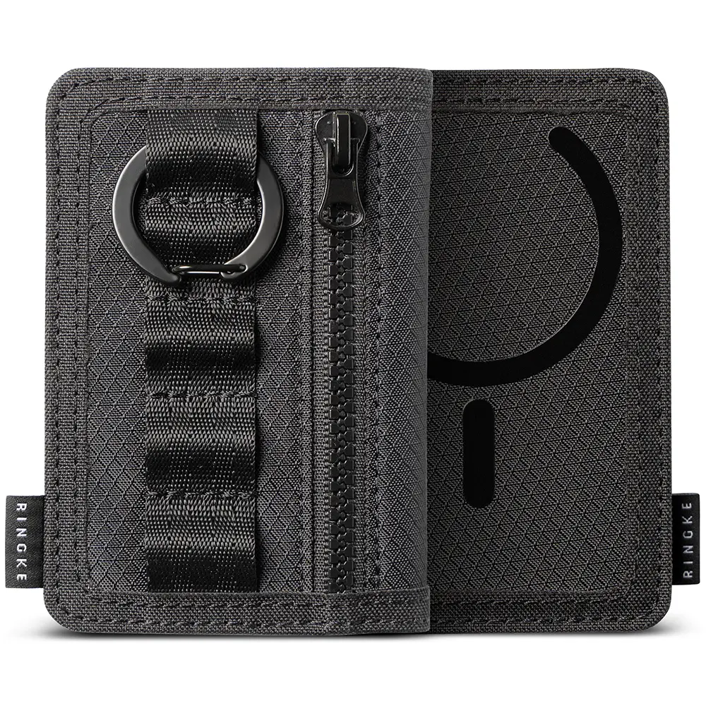 Tech Wallet Magnetic Black