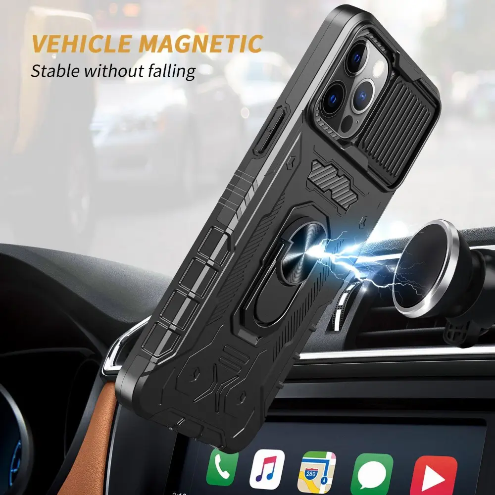 Tactical Full Protection Case iPhone 14 Pro Black