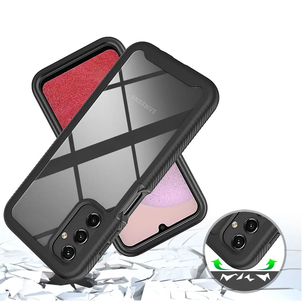 Full Protection Case Samsung Galaxy A14 Svart