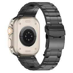 Elevate Titanarmband Apple Watch 45mm Series 8 svart