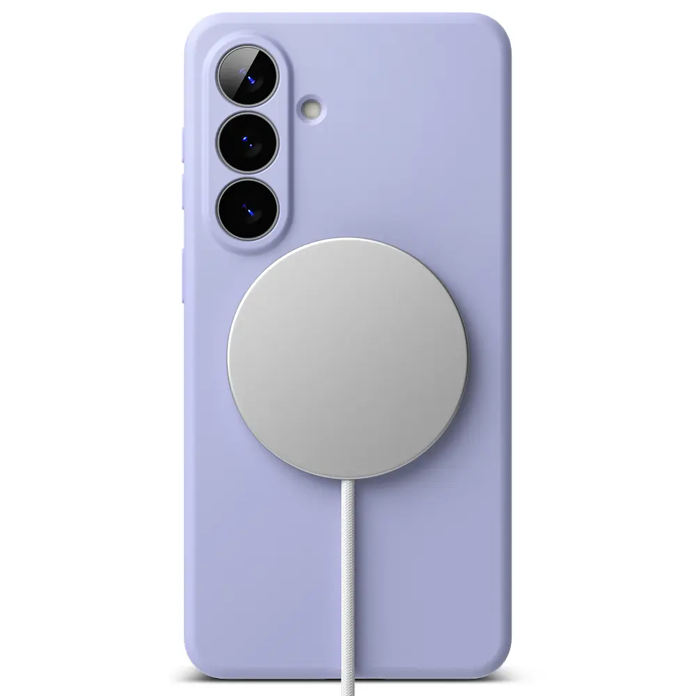 Silicone Magnetic Case Samsung Galaxy S26 Lavender