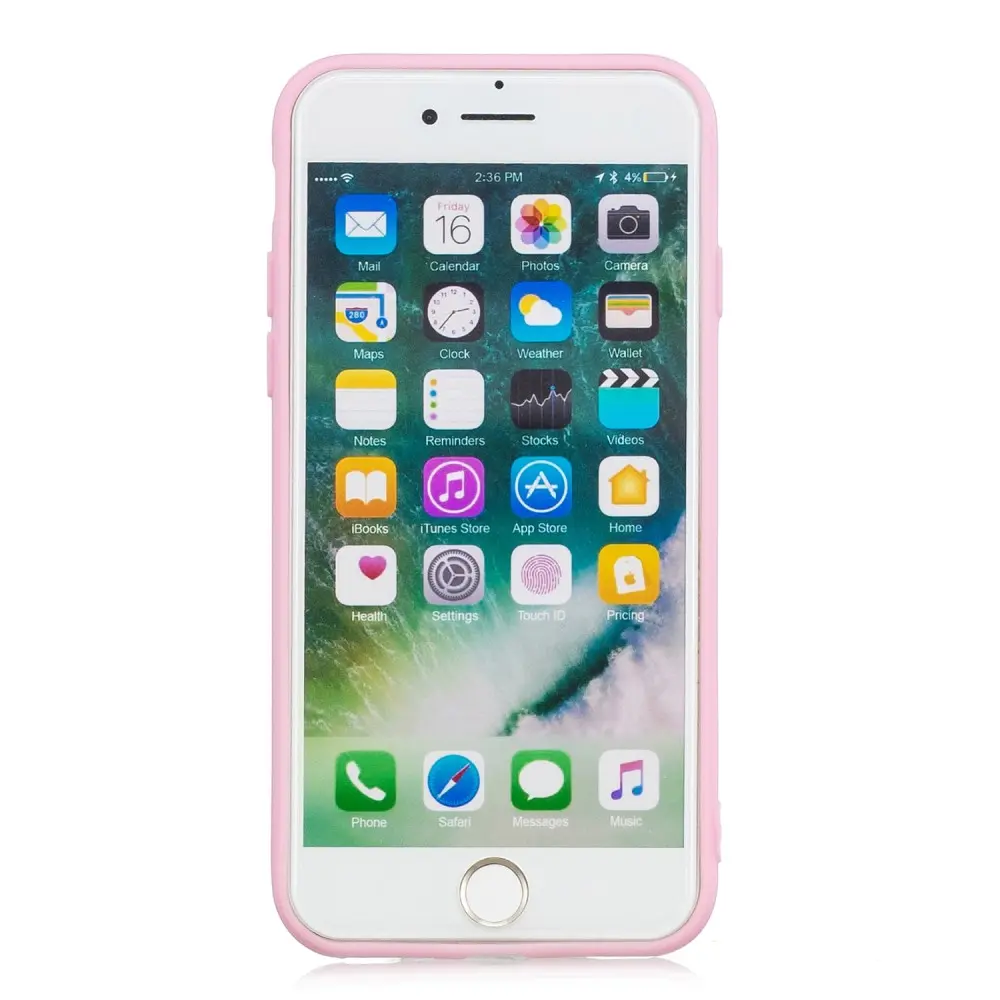TPU Skal iPhone SE 2022 Rosa