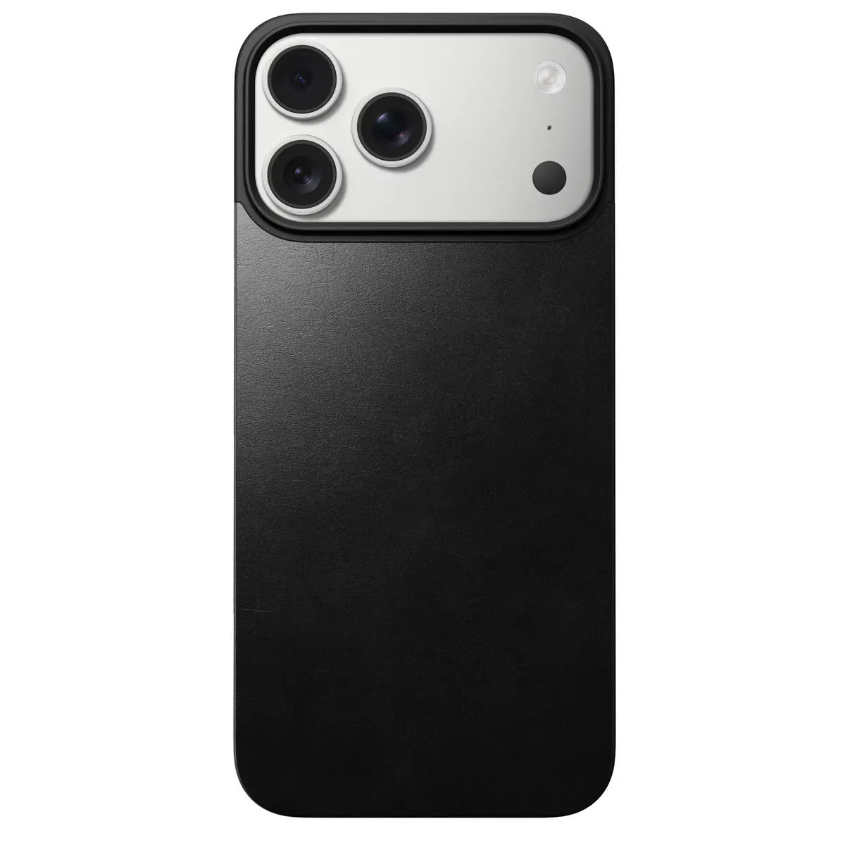 iPhone 17 Pro Max Magnetic Leather Back Black