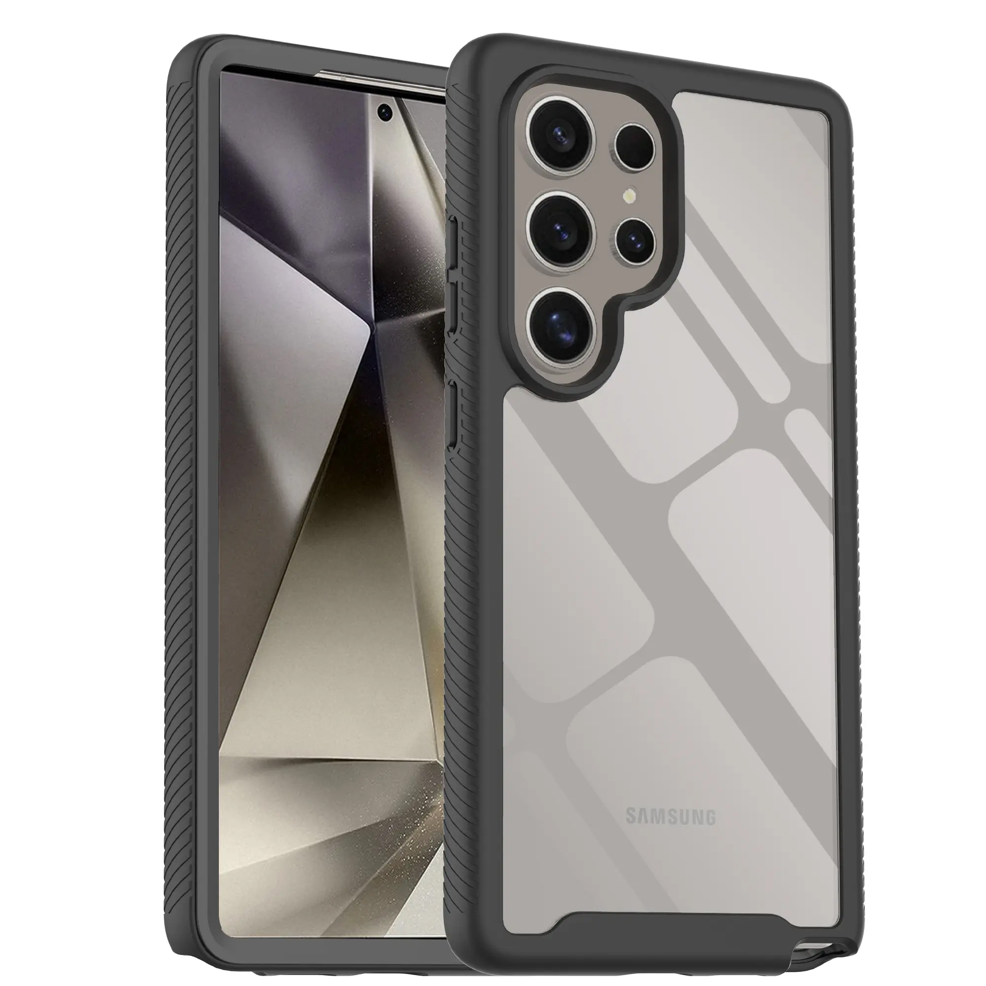 Full Cover Skal Samsung Galaxy S25 Ultra Svart