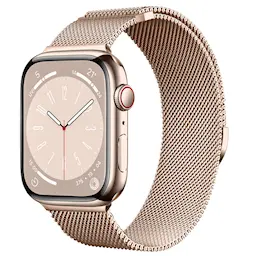 Armbånd Milanese Loop Apple Watch Ultra 49mm 1st Gen Rose guld