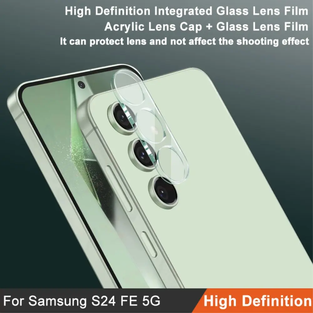 Härdat Glas 0.2mm Linsskydd Samsung Galaxy S24 FE Genomskinlig