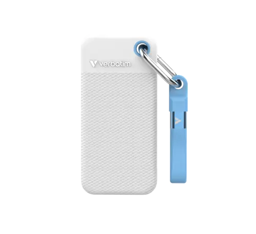 Ekstern harddisk - Pocket SSD 1TB USB-C, Hvit