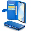 Ægte Læderetui Samsung Galaxy S26 Plus Blå