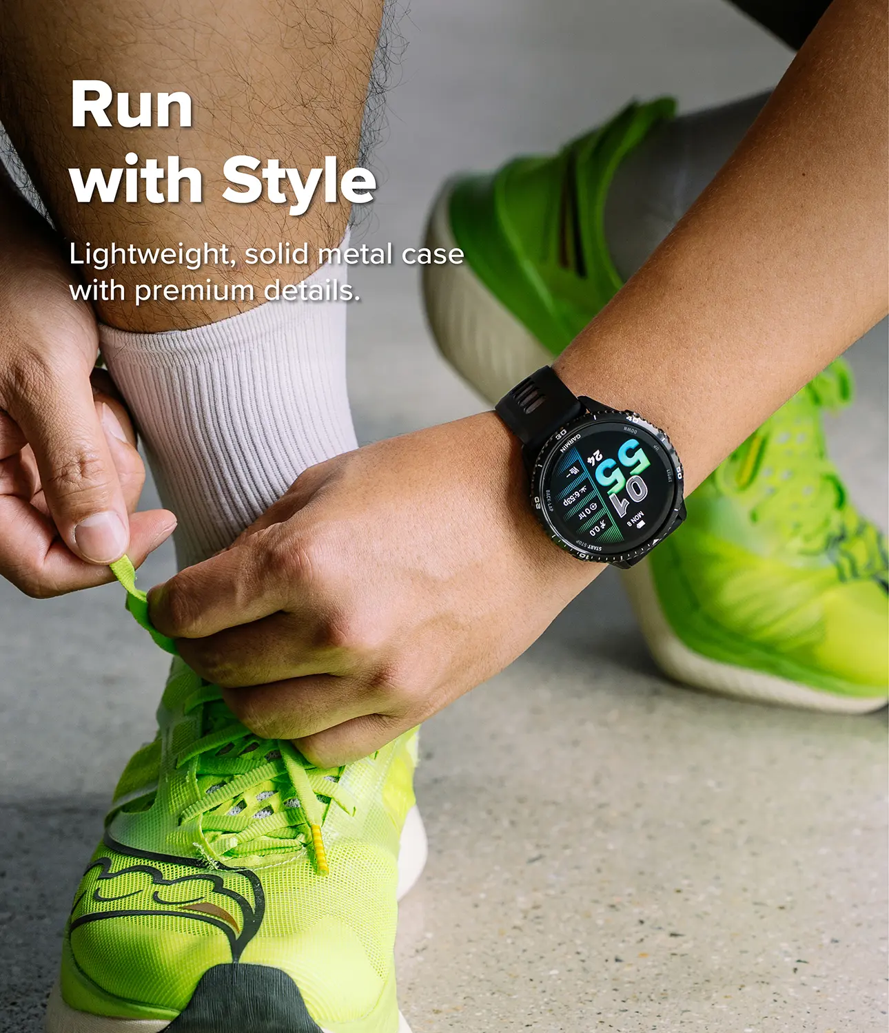 Bezel Styling Garmin Forerunner 970 Svart