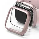 Slim Case (2-pack) Apple Watch Series 7 45mm Pink & Clear