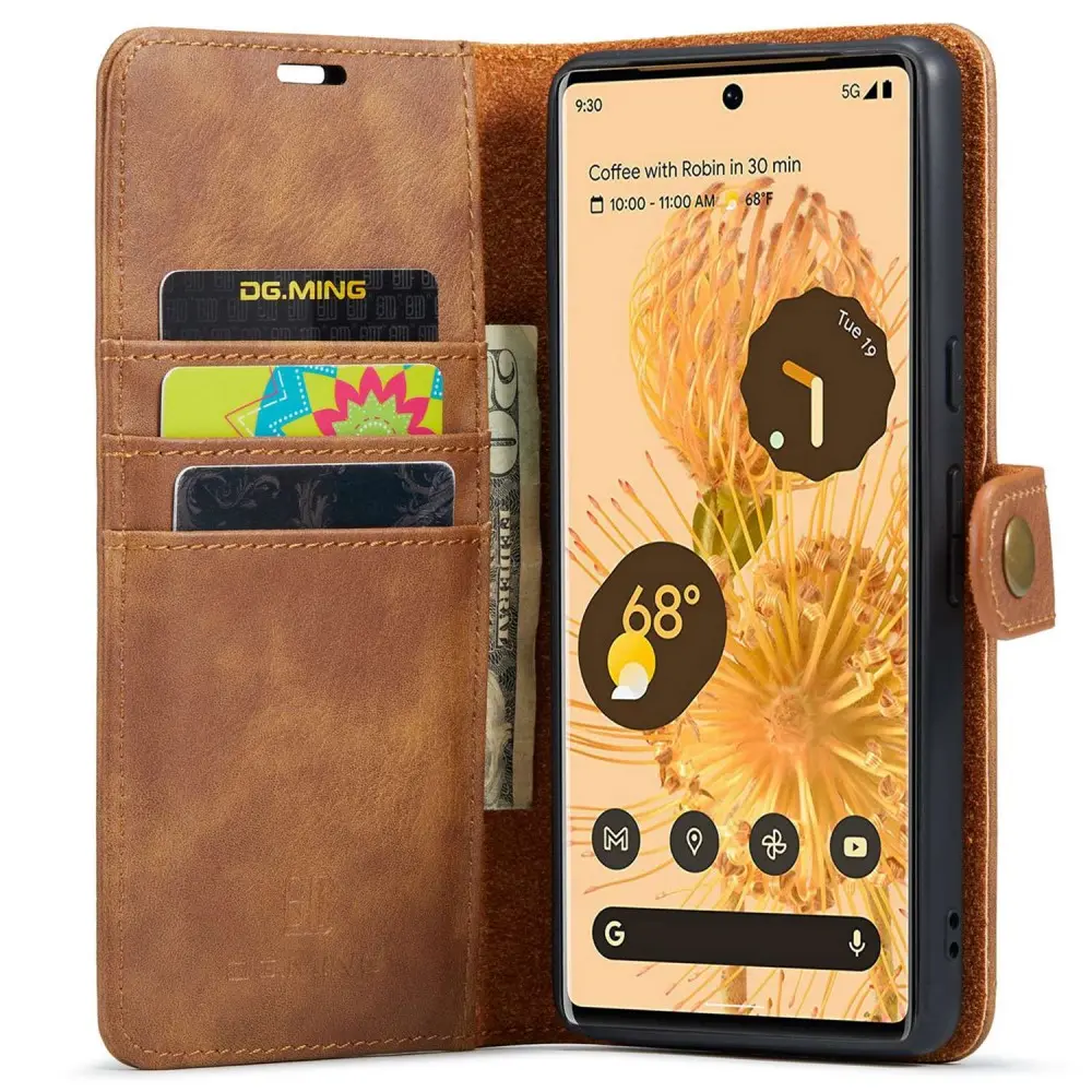 Magnet Wallet Google Pixel 7 Pro Cognac