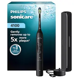 Sonicare 4100 Series Eltandborste HX4043/52, Svart