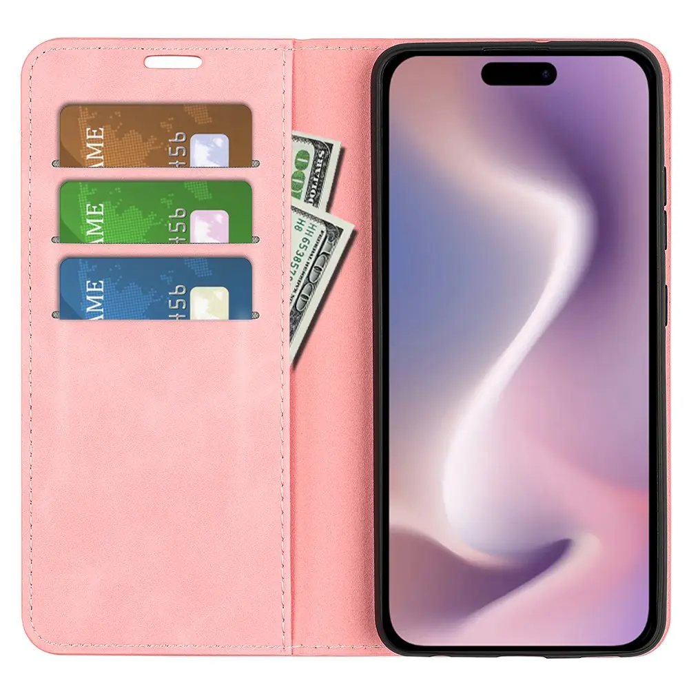 iPhone 16 Slim Mobilfodral Rosa
