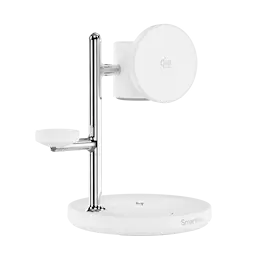 MagSafe Qi2.2 latausasema 3-in-1 25W, Valkoinen
