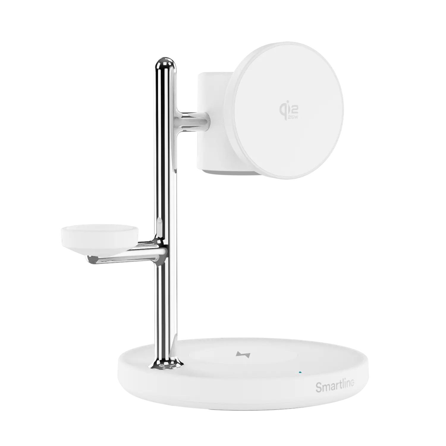 3-i-1 MagSafe Qi2.2 ladestation 25W Hvid