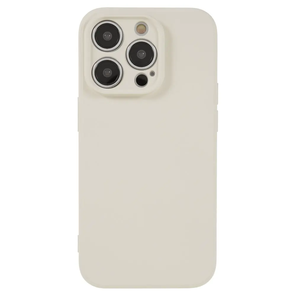 Iskunkestävä Kuori TPU iPhone 15 Pro Beige