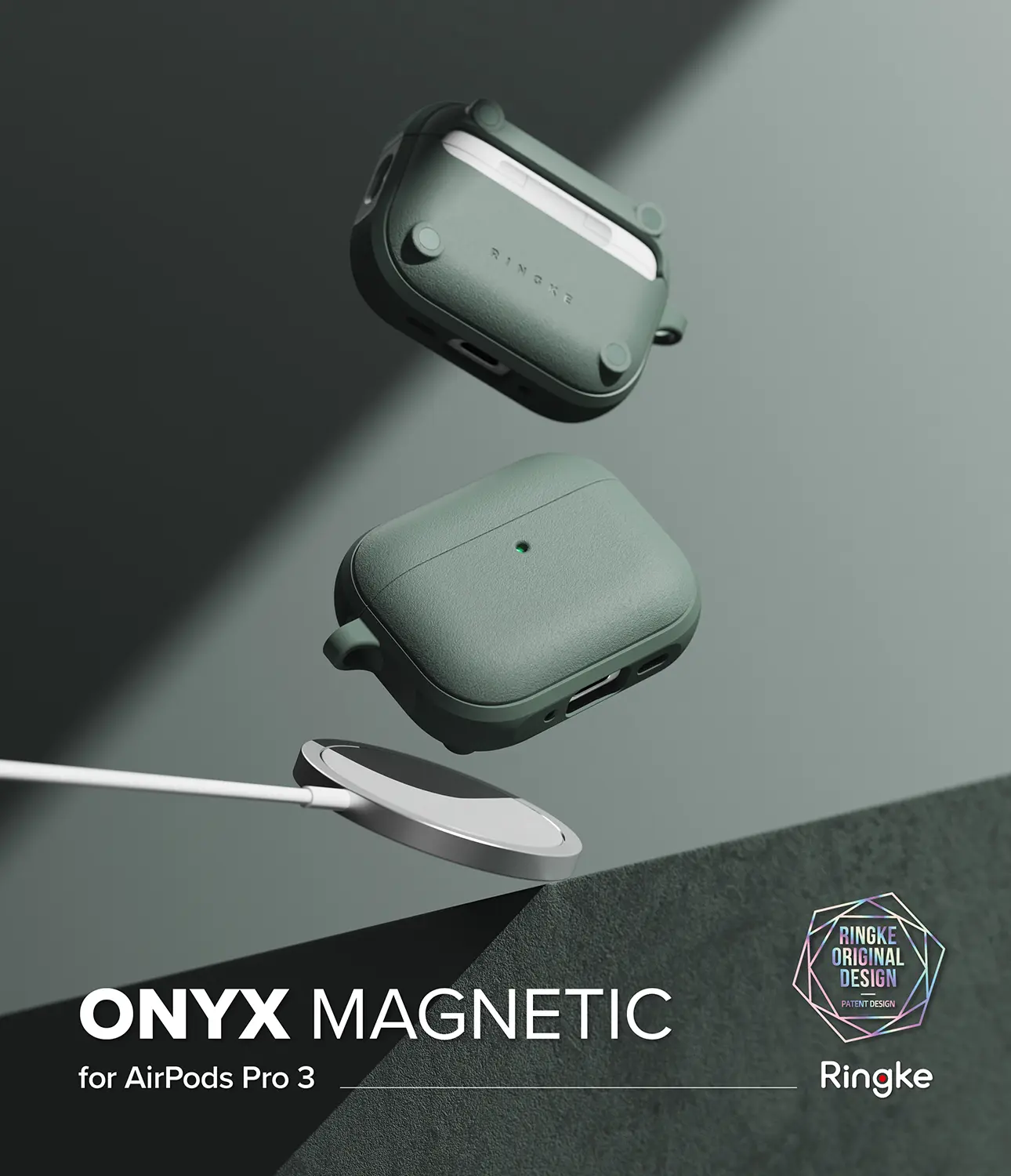 Onyx Magnetic Case Apple AirPods Pro 3 Sage Green