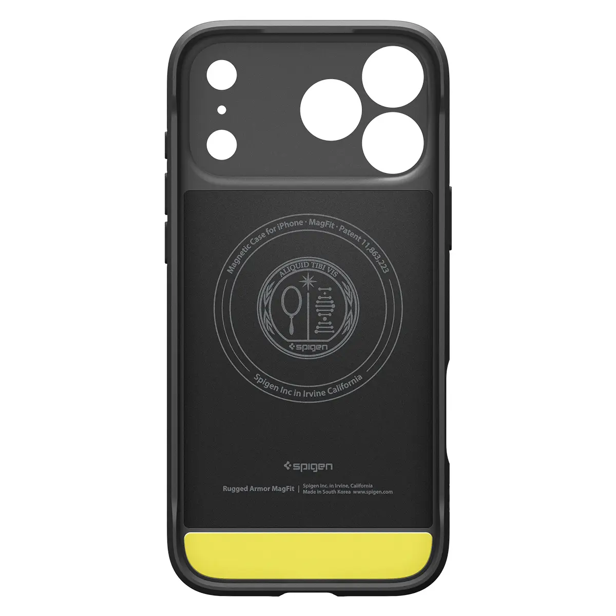 Case Rugged Armor MagSafe iPhone 17 Pro Black