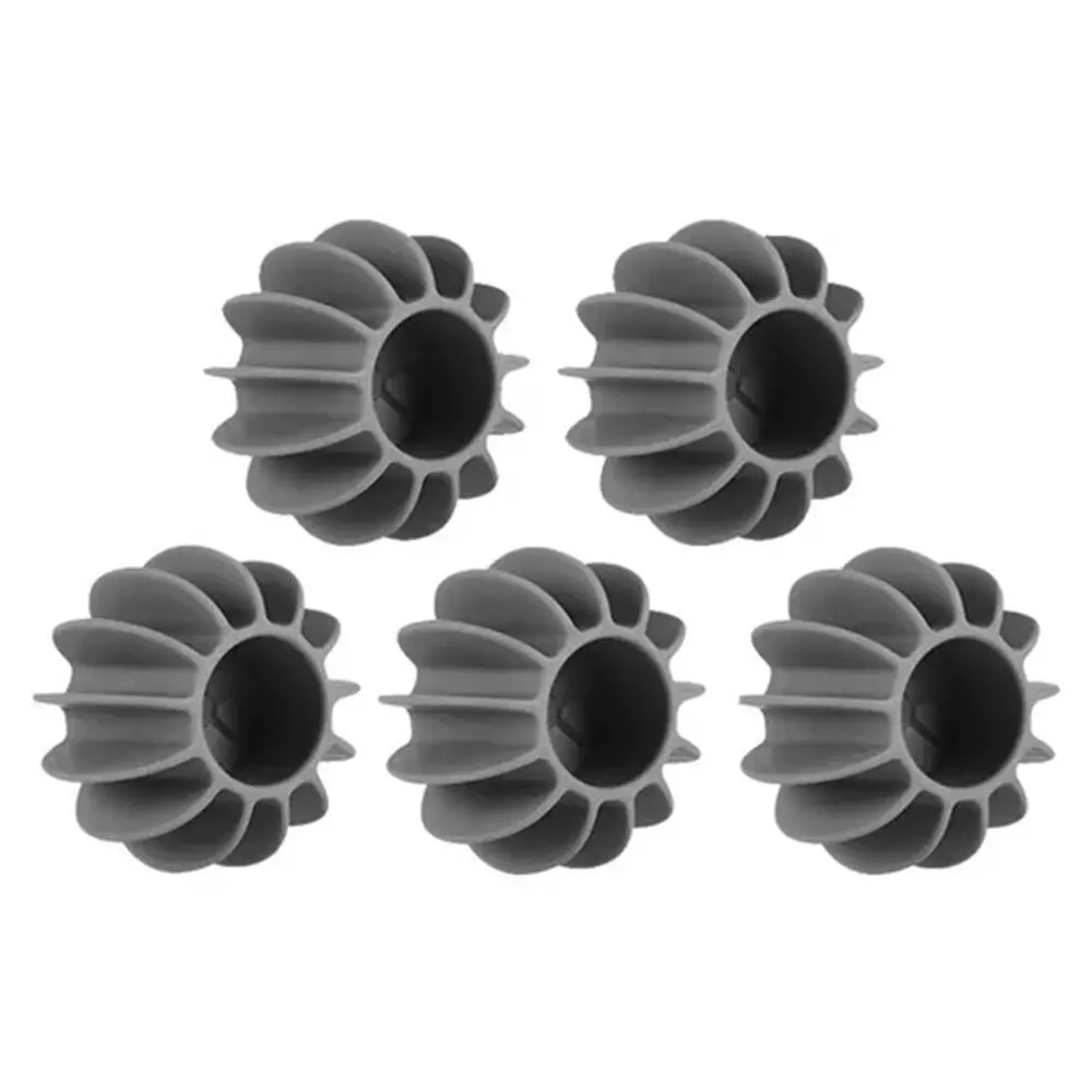 5-pak vaskebolde til effektiv rengøring og skånsom vask, Grå